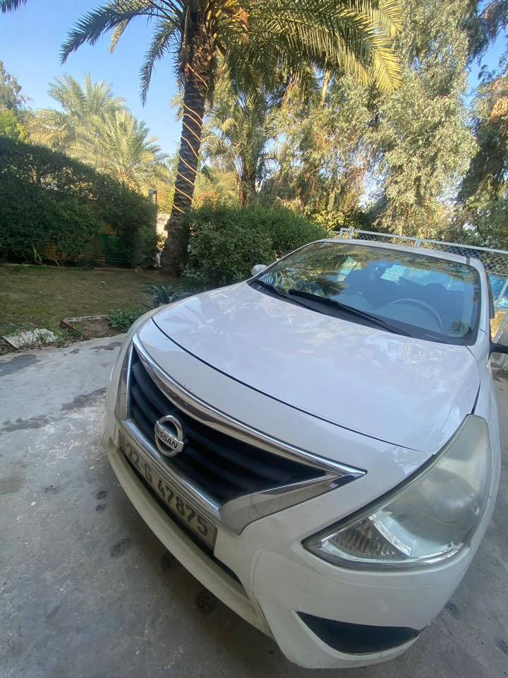 نيسان صني هندي موديل 2018 ماشيه 106 بيها ضرر جاملغ الخلفي فقط سياره جاهزه من كل شي منظومه غاز بيها وكامله مكانها موصل السعر 98 وبيها مجال 
***********
