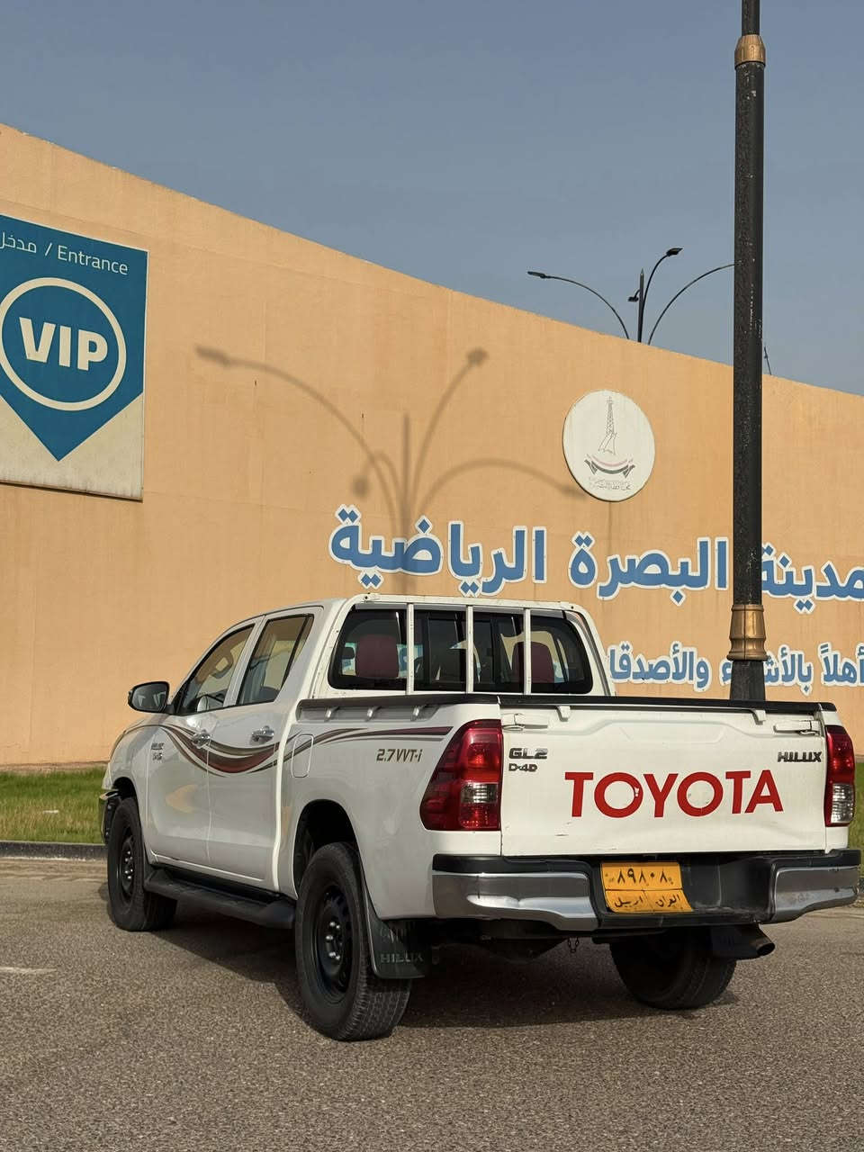 سلام عليكم  هايلوكس كاز كير عادي مديل 18رقم اربيل تحويل مباشر سياره جاهزة من كلشي كير ومكينه وحداده تبريد تخم تاير بيه بارد فقط مكاني البصره حي المهندسين شراي يتصل ويدلل ***********
