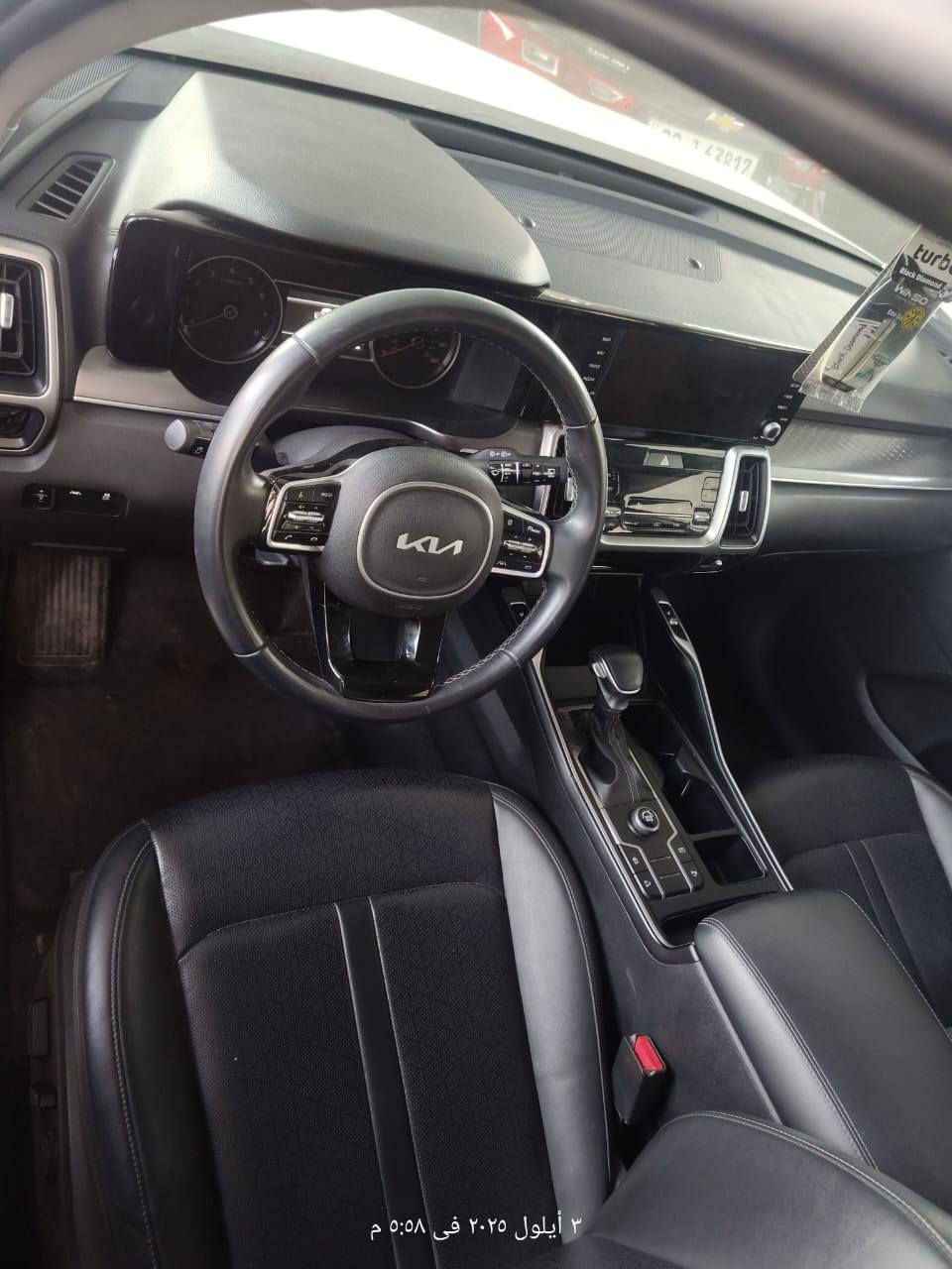 كيا سورنتو 2023 بيع فقط
بصمة
تحكمات
قيادة ذاتية
تحديد مسار
ماشية 26 
توقف ذاتي
ويل كب
لايت زينون
صندوق ذكي
اشارة ترحيب
كابون بانزين
مرقم نينوى باسمي 
ضرر باب السايق مبدل اصلي
مكان السيارة موصل
السعر 218 وبيها مجال
***********
***********
