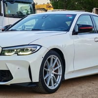 Bmw 2021 . 330i ماشيه 40 ميل محرك ٤ سلندر توين تيربو صاروخ ارضي  محرك ...