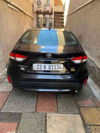 كورلا ٢٠٢١ لون اسود ماشيه ٣٧ ضربه جاملغ الايسر قماره بارد أثناء الشحن ...