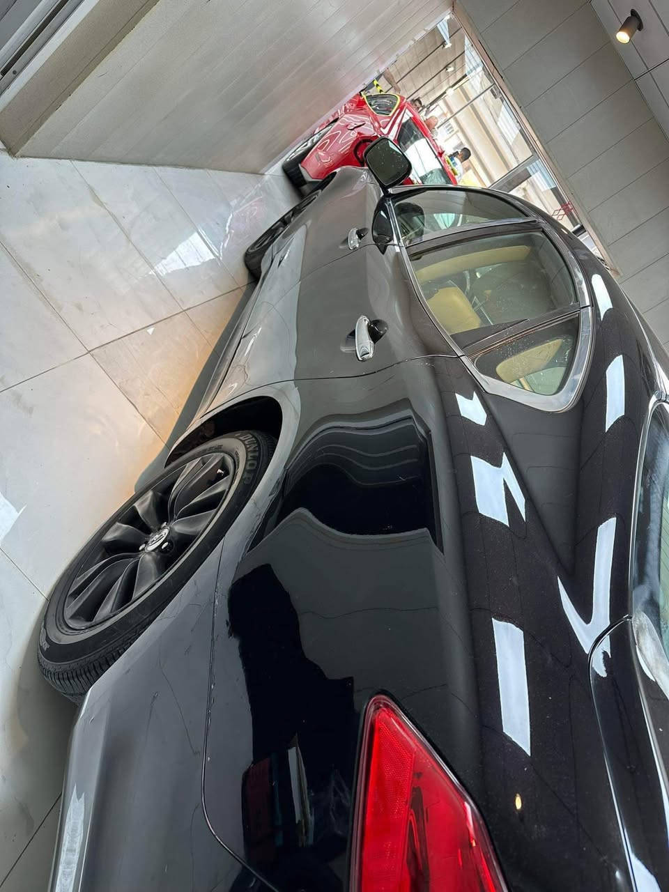 متاح نيسان انڤنتي 2013
M37x
حساس امامي خلفي 
كامره دواره
٣ انضمة قياده 
تو ويل 
خزن ميموري شغال 
كل الكهربائيات شغاله 
مابيها اي نقص
تخم تاير جديد 
ضفاير عقول جديد 
شادلها منضومة غاز انسه الصرف 
شادلها حجرات 
عليها منضومة زنون 
باتري امرون جديد 
كير محرك صدر خير من الله 
صبغ قطعتين فقط 
ماشيه ١١ الف 
سعر 125 وبيها مجال 
مكاني بغداد 
***********
