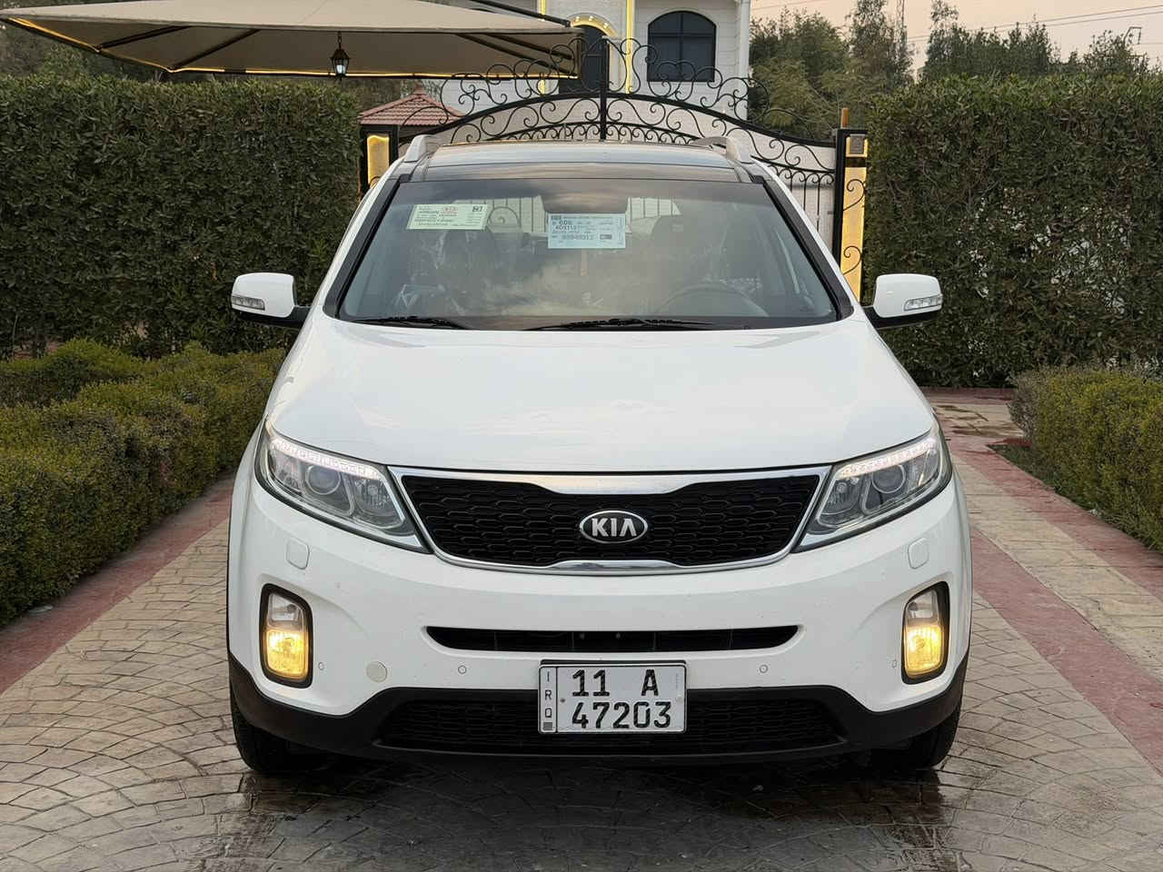 يالله 
سلام عليكم للبيع كيا سورنتو موديل ٢٠١٣ خليجي كفاله بدون قطره صبغ ولا تبديل كير مكينه تبريد حداديه تخم تاير كله جديد فوول مواصفات 
بانوراما 
بصمه
تحكم ستيرن
٧ راكب 
٦ سلندر 
زراك لايت 
لد امامي
لد خلفي
كشنات كهرباء
فول الفول  رقم بغداد تحويل ثاني يوم
العنوان بغداد البياع السعر ١٦٨ وبيه مجال للاتصال ***********
