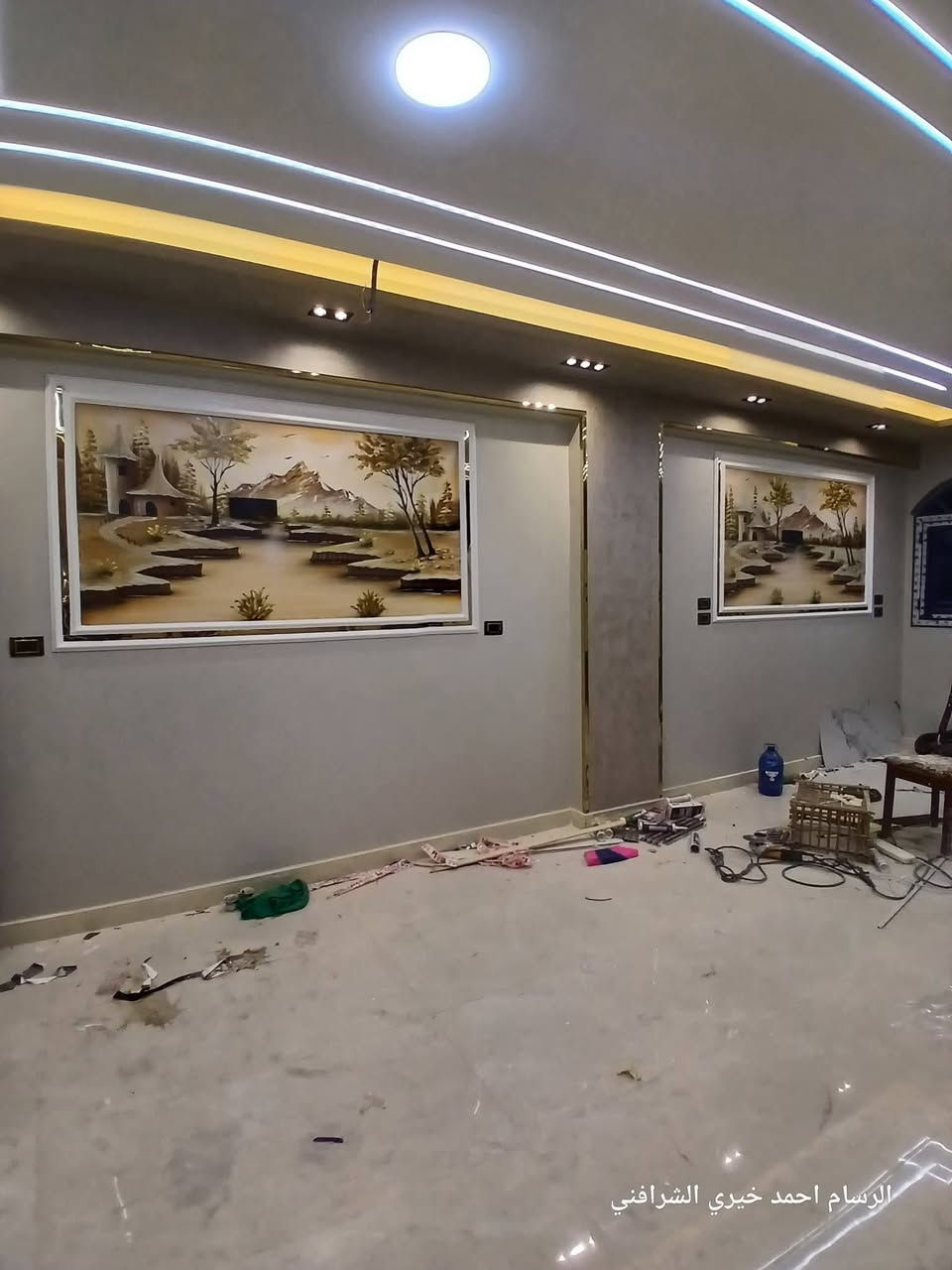 صباغ بيوت درجه اولي شغل علي المتر اومقطعيه باسعار مناسبة تسليم مفتاح ***********

