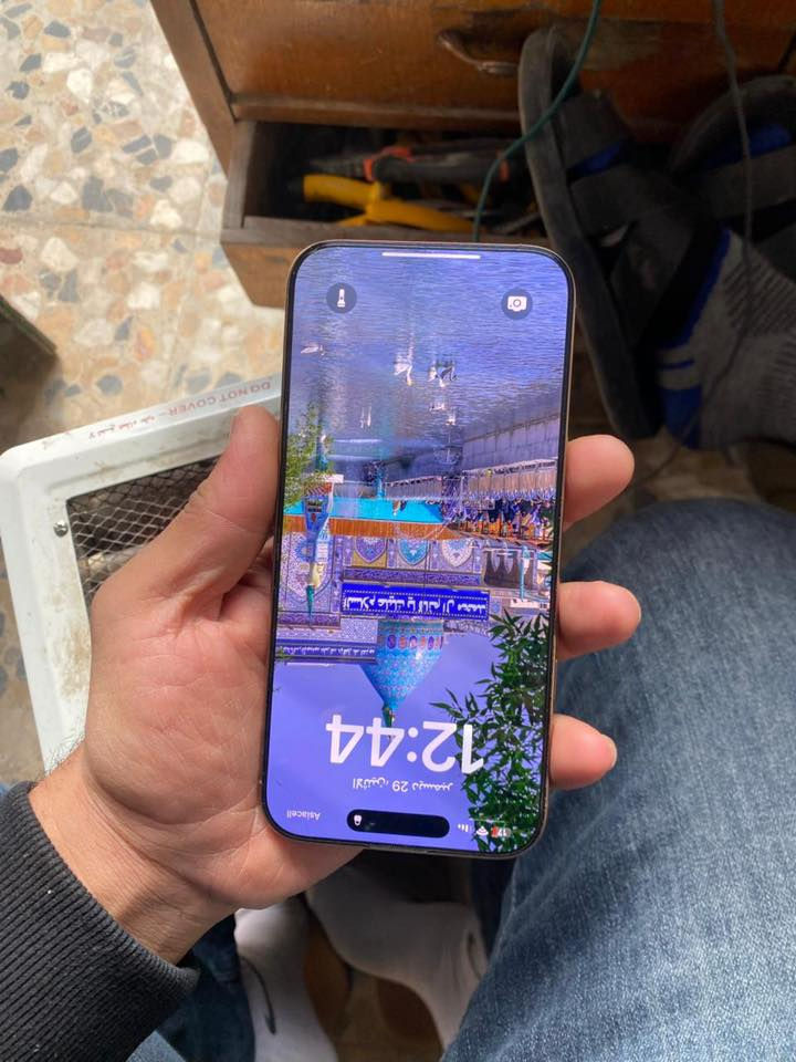 ايفون16بر ماكس ضمان ماستر بطارية 98نضافة 100/100
السعر14000000
مكاني بغداد الكمالية
***********
