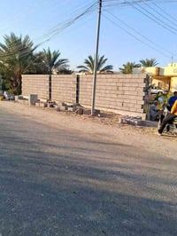 خلفه بناء بلوك وحجر وفرمستون بسعار مناسبه ورزق عل الله سبحانه وتعالى ا...