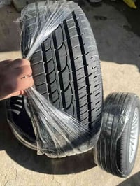 يالله سلام عليكم  ويل 16 مال خفاش 235/60/16 تخم ويل جديد مع تايرات تخم...