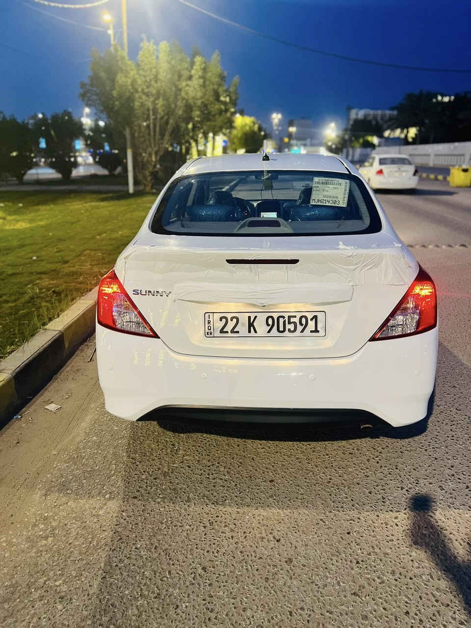 للبيع صني موديل 25 رقم اربيل بأسم شركه وكاله تحويل سياره كفاله عامه فقط بيها شخط باب السايق  الباقي على وضع الشركه جديده ماشيه 17الف
فول مواصفات داخل بيجي سعر 120 مكان النجف شارع الروان اتصال 📞 فقط ***********
