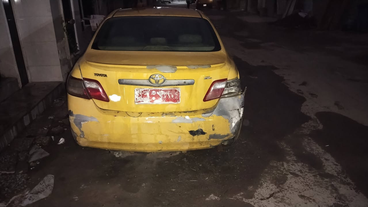 كامري 2008
ابيع على وضعها محرك كايم  الكير جديد 
 شغاله وتمشي مواصفاتها معرفه هيه رقم احمر صدامي التحويل داخل بغداد  السعر 47ويها مجال حك الجيه ***********
***********
