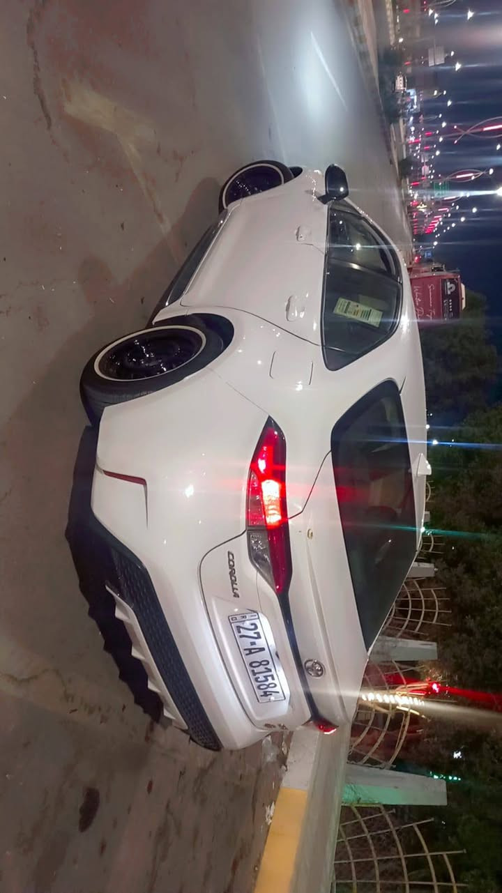 كورولا موديل 22 تبديل جاملق وبنيد معوقين سعر 130 ***********
