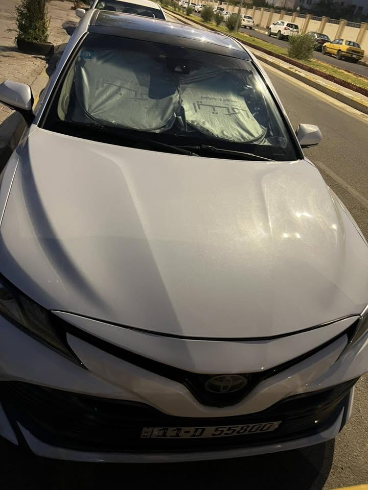 كامري مديل 2019 رقمه بغداد بسمي مكانه الكوت المركز صور الحادث بالمنشور ألوان ابيض فول مواصفات الخير  مكينه 6 ايرباك السياره سليمه فقط امبدل كازكيت رقمي ***********بيه واتساب السعر 180 بيه مجال لشراي
