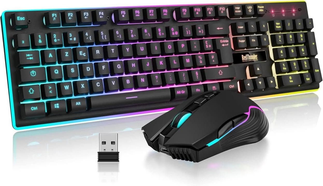 کیبۆرد و ماوسێکی گەیمینگ بلوتوز وایر لیسە2.4G HZ فول کوالێتی لیدی RGB دووگمەی نەرم شەحن ئەکرێتەوە بە وایەری تایب سی پێویستی بە پاتری نیە  بالەی ئەورووپیە سینی بازاری نیە سعری 25 هەزار شمشمل, السليمانية


**إذا كنت صاحب هذا الإعلان وتريد حذفه لأي سبب، رجاءا أرسل رسالة إلى الدعم الفني**