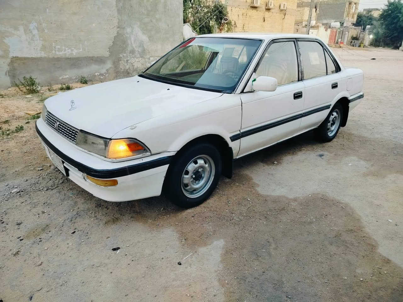 سلام عليكم ***********) سعر ب43وبي مجال) كورلا موديل 1990مكفوله من الكصه ونغل جثة وضربه وصبغ مكينه وكير وحدادي وتايرات جدد تحويل مباشر العنوان النجف ناحيته الحيدرية) مكلف بلنشر
