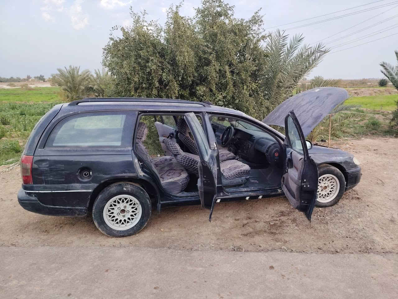 سياره اوبل سنويه صاقطه مكان ميسان ***********رقمي واتساب شغاله
