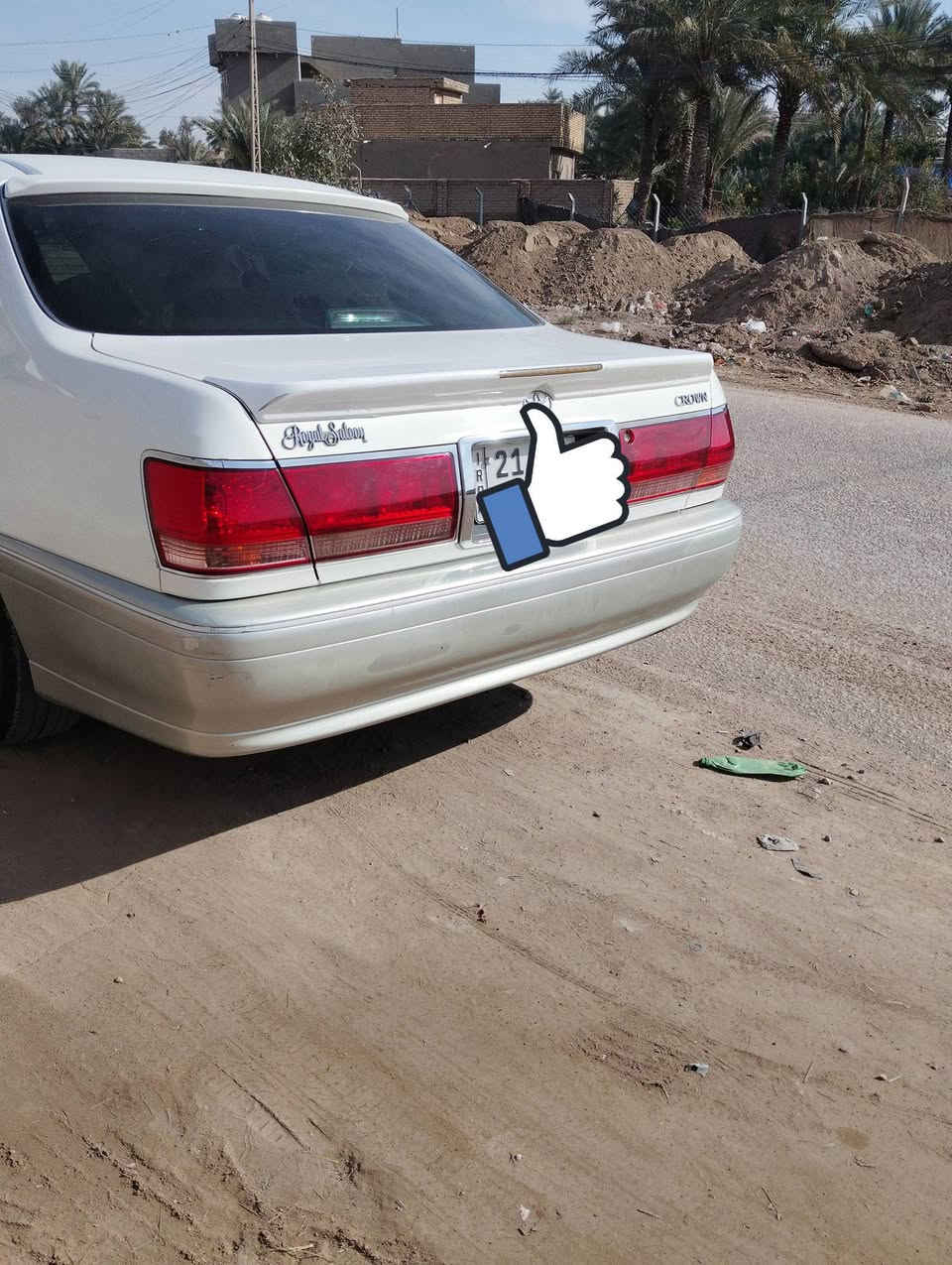 السلام عليكم للبيع أو مراوس حسب القناعة كراون ملكه ٢٠٠٣سليمانية بسمي شخصيآ سنويه ٢٠٣٠ وهزه جديده شرط التحويل مكفولة من كلشي لؤلؤي محجل خضراويه اكرستال اصل شاصي 75 D4الچبير ٣دكم السيارة جاهزه وخير من الله أي ستفسار بخصوص السعر الاتصال على الرقم ***********هذابي واتساب خاف واحد يكول ماعندي رصيد أو الاتصال *********** ابومحمد اسف عل الإطالة
