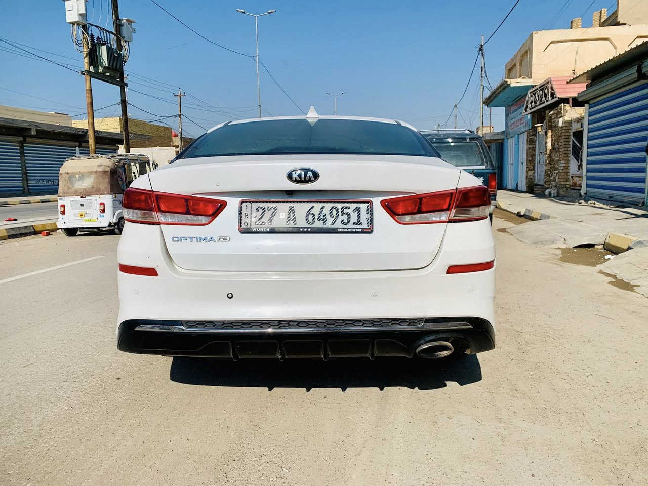 السلام عليكم
اوبتما 2019 امريكي فئة Lx

رقم ذي قار بأسمي سنوية ل2030 تحويل مباشر

 تخم تاير وباتري وحدادية كاملة صار اسبوع بدلتهن جاهزة عالاخير 

محرك كير تبريد كفالة

 بيهة بنيد معمر نفسة ومصبوغ  والجاملق الايسر امبدل وبارد بسيط بيهة السيارةبالجاملق الخلفي كد شبر

 مكاني واسط قضاء الحي معروظة 140 وبيها مجال بسيط***********

***********
