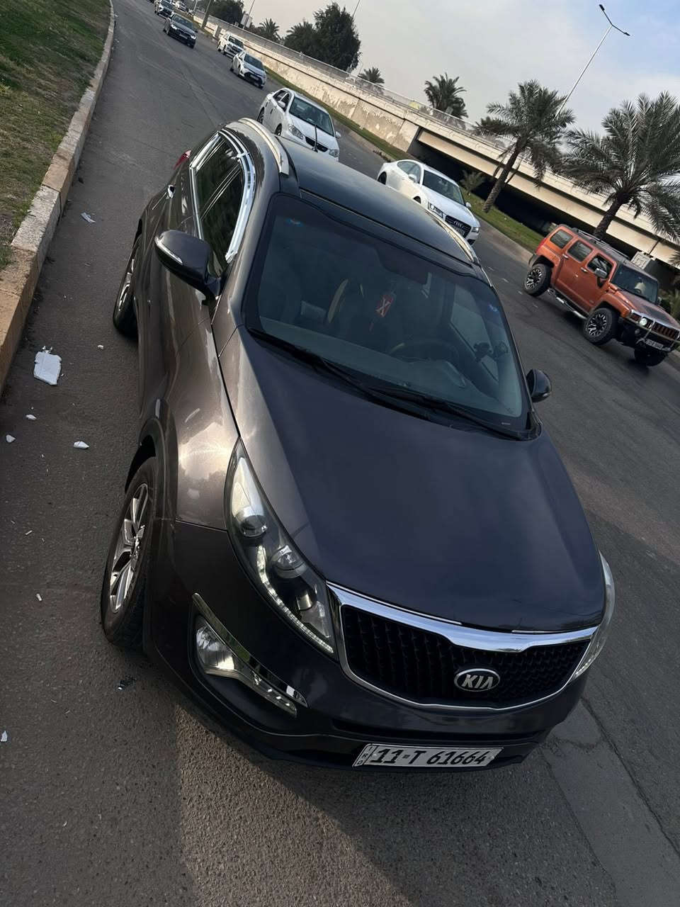 السلام عليكم كيا سبورتاج خليجي 2015 رقم بغداد انكليزي  محرك ٢٠٠٠دوش بانوراما مري شفط تحكم ستيرن بيهة صبغ جاملغ امامي وشي بسيط كلش بهلال الجاملغ الخلفي فقط 
السعر ١٤٢وبيهة مجال بسيط 
للاستفسار الاتصال ***********
بيع او مراوس 
مكان السيارة بغداد الغزالية
