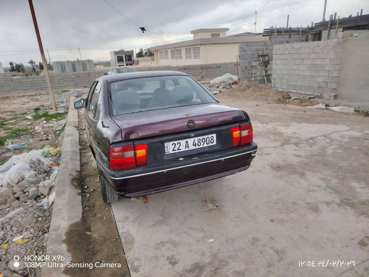 بۆ فرۆشتن ئۆپڵ ڤیکترا
مودیل 1991 مەکینە 20 
سەنەوی تا 2031 
ڕەنگ عەنابی 
سەیارەیکی بی مەسرەف پاک .

للبیع اوبل فیکترا
مودیل 1991 مکینە20 نظیف 
سنویە جدد 2031 
***********
