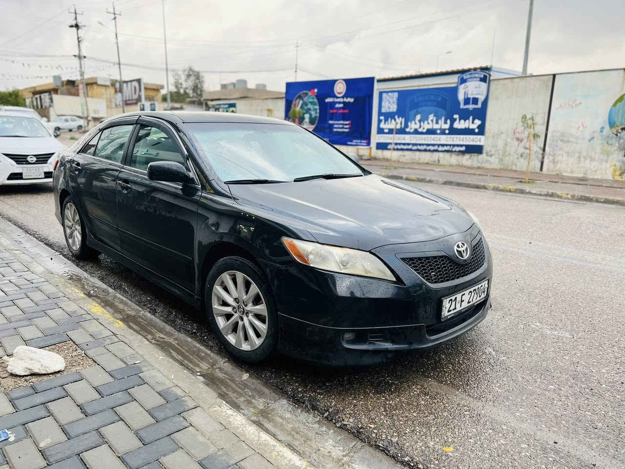 كامري 2008محدث سبورت
بيها ٣قطع صبوغ خلفي شويه دواخل صدر تايرات و جديد رقم جديد سنويه منتهي شرط تحويل شراي خابر مكان سياره كركوك 
سعر ٨٥مجال

‭٠٧٧٠ ٩٤٢ ٥٦٧٩‬
