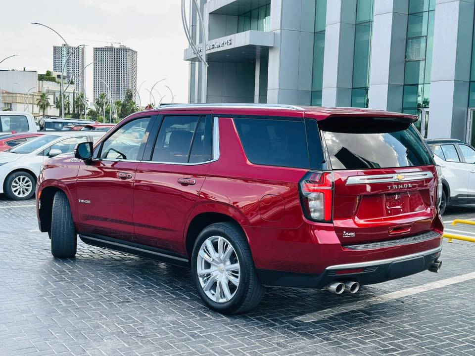 تاهو High country الموديل 2024
المحرك 6200 فول فول مواصفات خاص
محرك 8 سلندر 

🟩 السعر  _  525 ورقة 
                   
 تخم تايرات و ويل بيلادي 
سيارة جديدة جدا وارد امريكي 
كلين تايتل ✅☑️✅
بدون ايرباك و صبغ و بارد و شخوط 
عداد المسافة 2 ألف  مايل فقط 
مابيها أي مصرف 
1- الفتحة بانوراما 
2- خمسة كاميرات +كامرةسحب عربانة 
3- رادارات امامية وخلفية وجانبية 
4- جكات ( صعود ونزول السياره )
5-  داخل جلد   
6- كوشنات تدفئة و تبريد وكهرباء
7- شاشات  الكترونيه
8- جميع الابواب بصمات 
9- شحن لاسلكي 
10- هوك سحب كهرباء 
12- داتاشو
داخل السياره عسلي بلادي
بعد بي هواي مواصفات 
***********☎️ للاتصال 
مكان السياره اربيل (معرض اربيل كارس )
