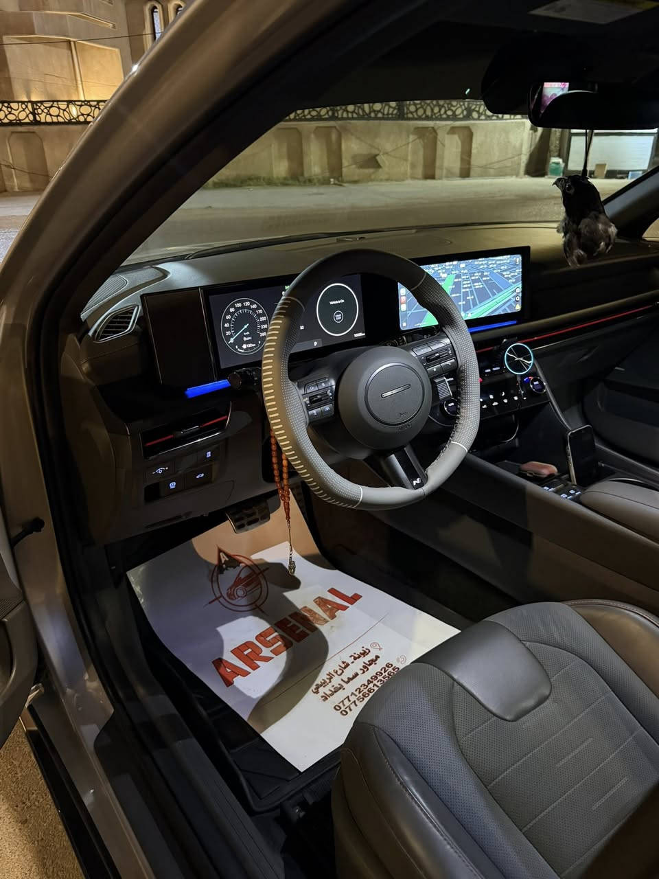 ‎سوناتا N line 2024
‎السيارة كلين ..فقط بارد بسيط 

‎موصفات فول 1/1

‎حجم المحرك 2.5 تيربو 

‎ماشية السيارة 6 مايل

‎مفتاح التشغيل بصمة 

‎حساسات أمامية و خلفية 

‎رادار خلفية توقف ذاتي 

‎لايت زينون + LED متصل 

‎بك لايت LED متصل 

‎دخول بصمة ذكي 

‎هاند بريك كهرباء  

‎دشبول شاشة ديجيتال متصل 

‎شاشة Apple Car play and Android Auto 

‎كاميرا دوارة تصوير 3 وضعيات

‎الانارة الداخلية LED ٦٤ لون متغير 
‎مقود جلد 
‎ارضيات كاعيات وصندوق اصليات

‎شفتات مقود مثبت السرعة Cruise 

‎المودات والاوامر الصوتية 

‎شاحن هاتف Wireless 

‎مخرج منفذ الطاقة type C

‎المقاعد حضن سبورت جلد + شامو وحرفN

‎حركة المقاعد الأمامية كهرباء 

‎تبريد شاشة مناخين منفصلين 

‎تطعيم الدواخل كاربون فايبر سلفر
سياره رقم مالته كلش حلوهً 
مكان سياره بغداد الغزاليه 
سعر 250$ بيه مجال 
رقم ***********
