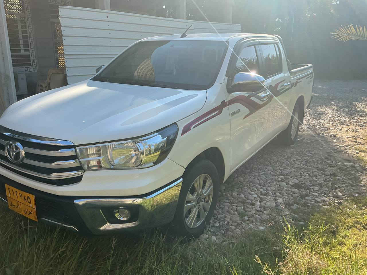 سلام عليكم  بيكم هايلوكس 2021كير عادي  كفاله عامه عدا جاملغ الامامي الايمن مبدل شركه رقم اربيل السعر 215 الاتصال ***********
