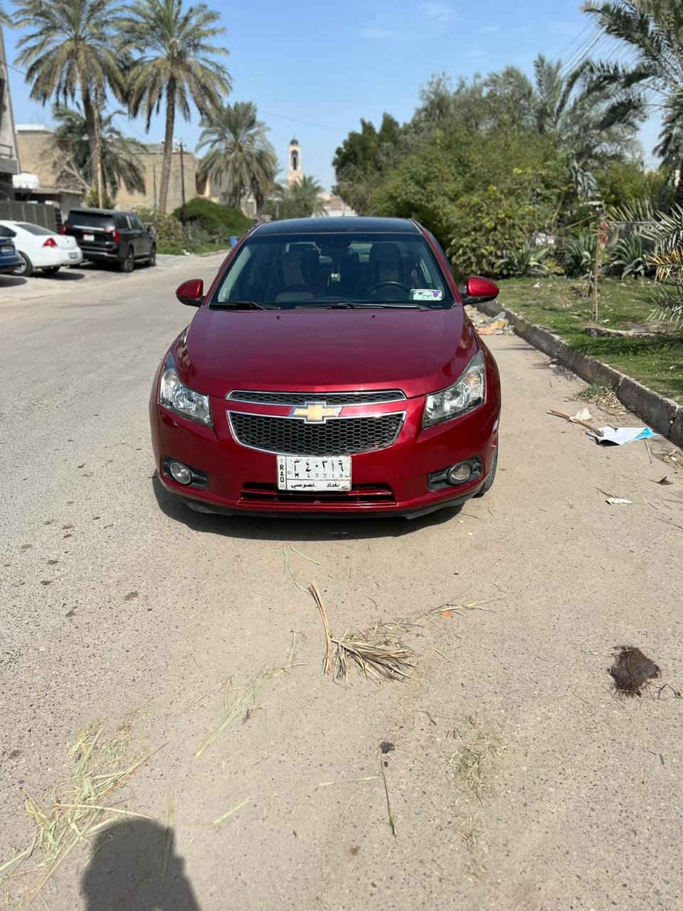 تحيه طيبه اعزائي شوفرليت كروز بيه كم قطعه صبغ جماليه ابيع احزام جاهزه وجديده مشروع وطني ثاني يوم مداور بأسم المشتري سعر 72 وبيها مجال مكاني نجف كوفه موبايل ***********
