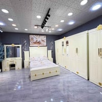 غرفة مرمري • ٧ قطع • كنتر ٦ باب