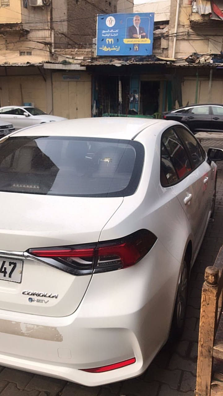 سلام عليكم سياره كورلا صيني شكل الخليجي   هايبرد 2025 فول مواصفات محرك 1800  ماشيه 15الف ماشيه السعر 155ورقه وبيها مجال ***********
