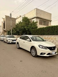 نيسان سينترا 2025 بلاك ادشن زيرو للبيع رقم بغداد باسمي فول مواصفات  فت...