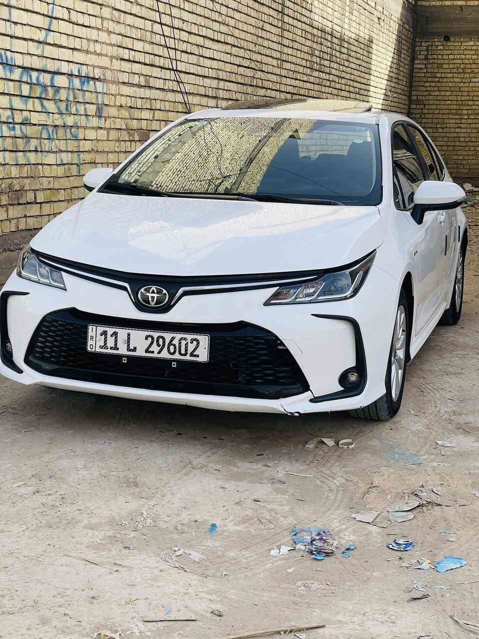 السلام عليكم
كورلا للبيع مديل 2024 
ماشيه 20 
بوضع الشركه كفاله عامه من الزلغ  والرصعه 
السعر  147  بيهه مجال بسيط 
مكان  بغداد تقاطع درويش التراث 

رقم الهاتف ***********
