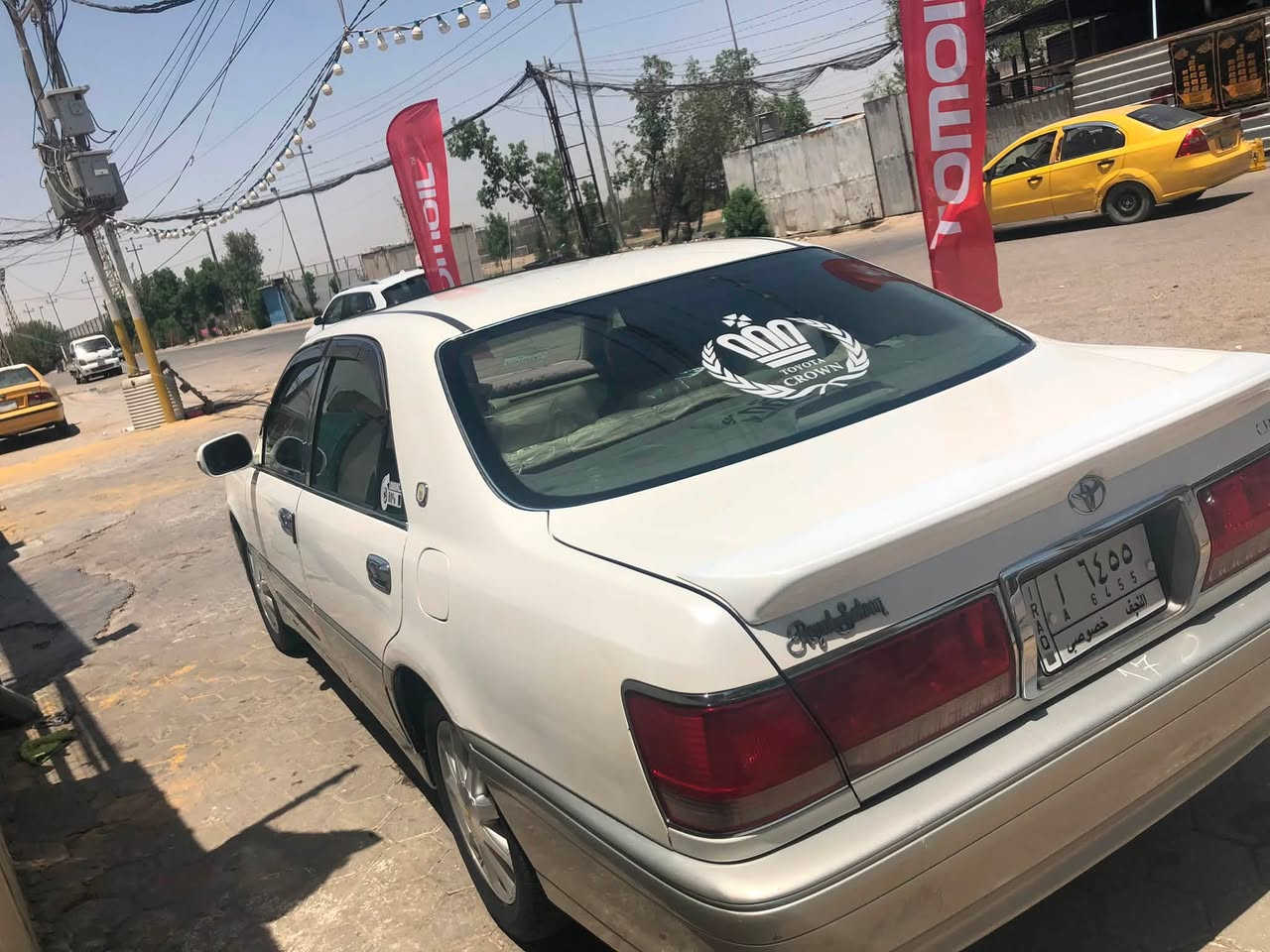 السلام عليكم 🤝
كراون ملكه لبيع 
الموصفات 👇
الون ابيض محجل 
محرك ديفور الجبير 
شاصي ٧٥ 
مري شفط 
اشاير بل مري 
حداديه ١٠٠/١٠٠
تبريد ثلج ❄️
اربع دكم 
برده خلفيه 
اريل امامي 
ويل نجمه ابيض 👍🏻
تخم تاير جديد 
اربع كشنات كهرباء 
السعر ١٢٥ وبيه مجال رجا الما يعجبه السعر يعبر المنشور او كلمه طيبه تدل على اخلاقه 
مكان السياره نجف 
(***********)اتصل وبيك خير ودلل 
مكلف بل نشر
