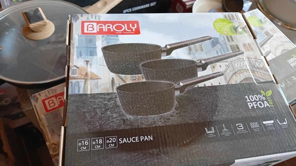 طقم كسرولات غرانيت ماركة BAROLY
®️
قياسات ١٦،١٨،٢٠ 
سعر الطقم.. 🔥🔥


**إذا كنت صاحب هذا الإعلان وتريد حذفه لأي سبب، رجاءا أرسل رسالة إلى الدعم الفني**