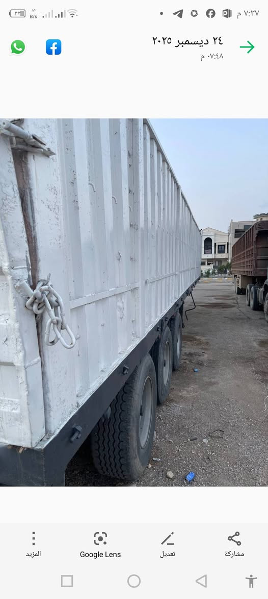 عربانه للبيع المانيه  نظيفه جناب دنگير بيبي الارتفاع 170 والطول 13.60 تخم تاير  
***********
***********
