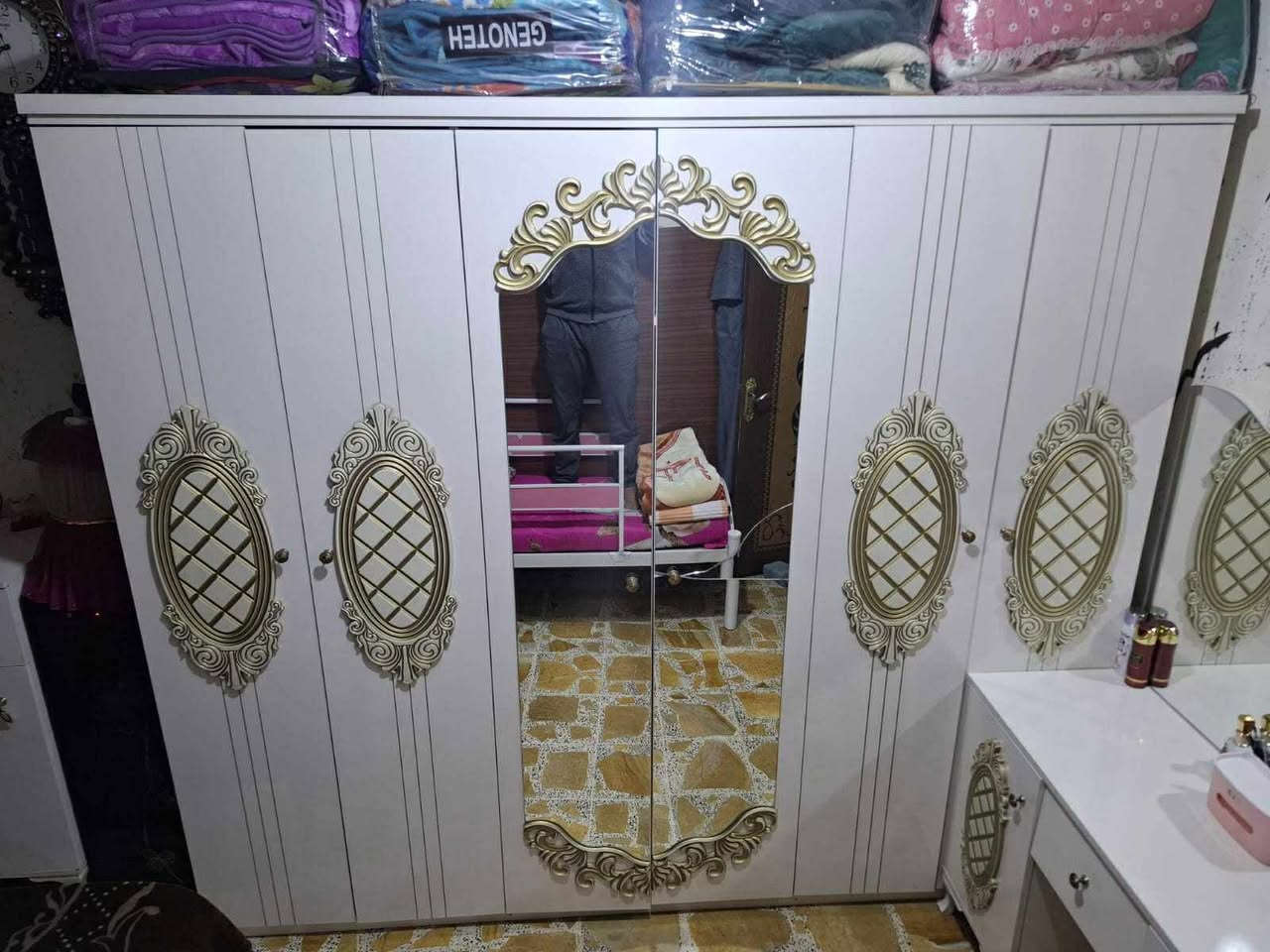 غرفة نفرين ٩ قطع تركي اكو بعد كومديات اثنين مضمومات ومرايا جبيرة السعر 500 العنوان زعفرانيه بيع مستعجل


**إذا كنت صاحب هذا الإعلان وتريد حذفه لأي سبب، رجاءا أرسل رسالة إلى الدعم الفني**