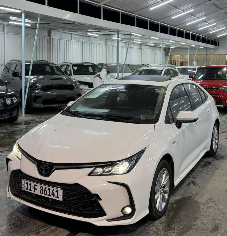 📍زبائن معرض الريان توفر
كورلا موديل 2025 زيروو فولل
شكل الخليجي مرقم بغداد وعليه لوحات
بيها فقط الطخه الي بل باب الصدر الخلفي 
ماشيه  67 كيلو فقط زيرووووووو السياره 
مرقمه وكامله ولوحات وسنويه 
السعررر مناسب مناسب 
 الاستفسار اكثر ***********
📍الموقع بغداد الكريعات (معرض الريان)
