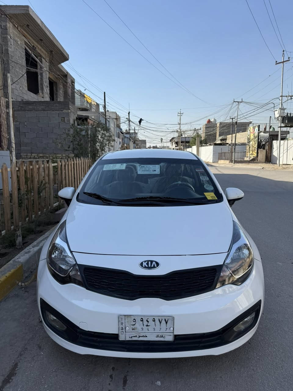 كيا ريو موديل 2013 رقم بغداد لوان ابيض موصفات تحكم ستيران مانع تزلغ مريات تحكم تتفاء بل كشنات بيه قطع صباغ بيع حزام بدون ضربه سياره لعنوان بغداد مدينه الصدر قطاع 3 شارع صيانه *********** مامتوجد عل فيس انتصل وسعر سهله
