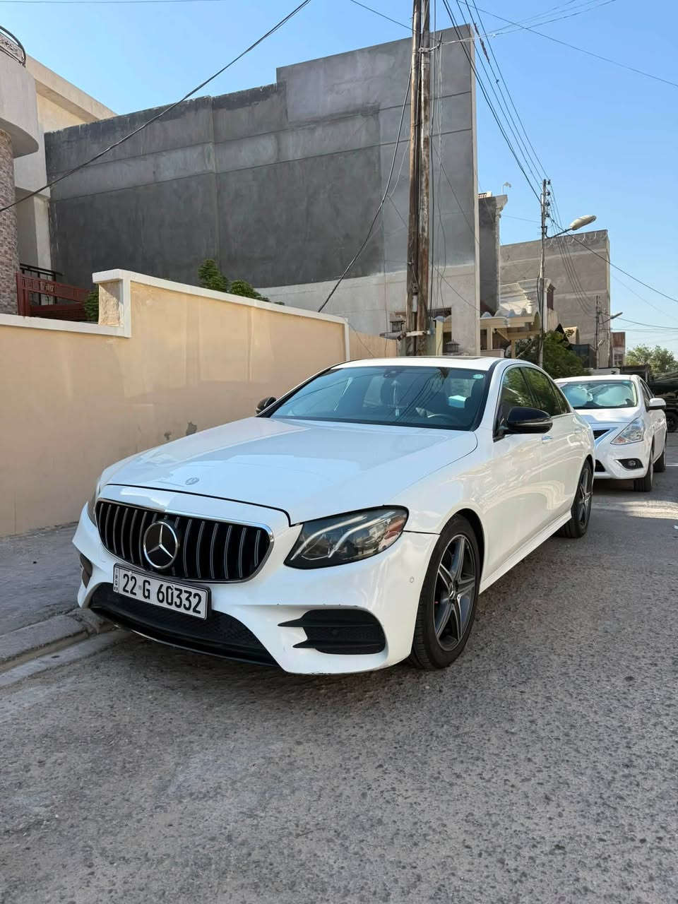 مارسيدس E300
موديل ٢٠١٧ 
الموديل المرغوب
وارد امريكي كلين تايتل ( بدون حادث) 
مواصفات الـ 4Matic 
ماشية ١٥٦ الف 
صيانة السيارة كلة يم شركة الماس 
رقم اربيل هزة و سنوية جديدة بأسمي 
تحويل او اسويلك وكالة 
مكان السيارة بغداد الجادرية 

السعر ٢٩ الف دولار 

***********
