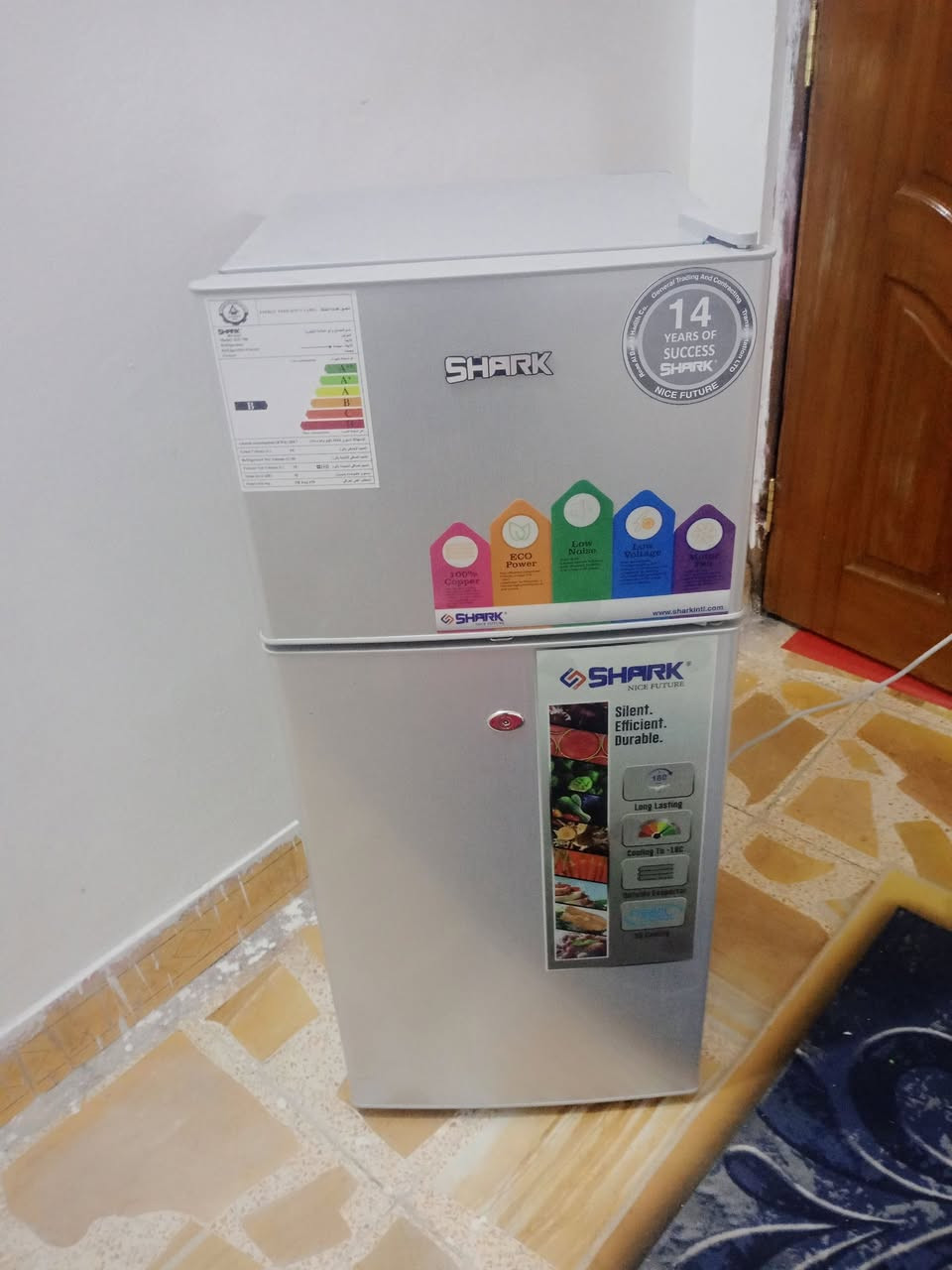 ثلاجه   حجم 8قدم شركه تشالي سعر 115 رقم *********** مدينه الصدر كياره
