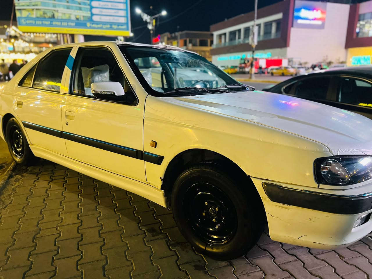 بيجو بارص 2015 مابيها ضربه فقط اخياسات معمره سياره جاهزه مكينه وكير وحداديه اماميه وخلفيه دبلات جدد فلنجات جدد بوربرنات عيه وصينه جديده كله جديد تبريد ثلج تراي وين مايعجبك السعر 53 وبيها مجال قليل ***********
