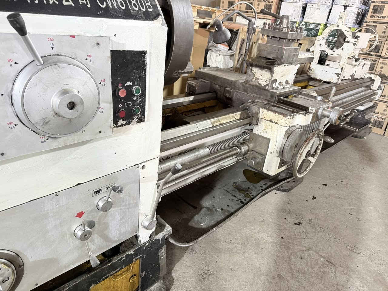 بحمد الله
 وصول  تورنة بسعر جدا مناسب
 نوع صيني مؤسسةمستعمل النضافة ٧٥٪؜ بالنسبة للهيكل كما موضح بالصور و ٩٥٪؜ نظافة الكير بوكس  ،٣ متر ًمن العينة الى السلايد نوع  عالي بدون كصة تفر ٨٠ سم  على الفرش كلج ميكانيكي مع سنتر وبراكيت للمعلوماتية الاتصال على الرقم 
***********
متوفر واتس اب
العنوان الموصل
