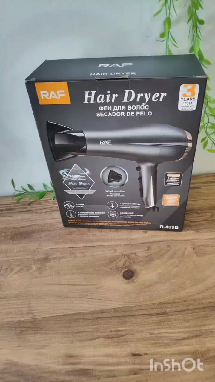 صالون كامل ببيتج! ✨ ودعي التعب وحصلي أحلى تسريحة بدقائق. 🔥
​تعبتي من الشسوار البطيء اللي يحرق الشعر وما ينطي نتيجة؟ وداعاً للانتظار وصرف المبالغ بالصالونات! شسوار RAF الاحترافي يخلي شعرج جاف، ناعم، ومرتب بلمحة بصر، وكأنما طالعة من الصالون. 💇‍♀️✨
​ليش شسوار RAF هو اختيار العراقيات الأول؟
✅ قوة جبارة (2200 واط): دفع هواء قوي جداً يجفف الشعر بسرعة قياسية ويختصر وقتج.
✅ تحكم كامل: 3 درجات حرارة و 2 سرعات، حتى تختارين اللي يناسب نوع شعرج (ناعم، كيرلي، أو ثخين).
✅ ثبات يدوم: مزود بزر "الهواء البارد" لتثبيت التسريحة وإعطاء لمعة خيالية للشعر بعد التجفيف.
✅ تصفيف دقيق: يجي معاه فوهة تركيز الهواء حتى تسرحين كل خصلة بدقة واحترافية.
​ماركة RAF معروفة بجودتها العالية وتحملها للعمل الشاق، مصمم ليكون صديقج اليومي اللي ما يخرب ولا يتعب. 💪🔥
​💰 السعر: 22,000 دينار فقط!
​📞 للحجز والاستفسار مراسلة الخاص أو واتساب:
*********** 📲
ط ​#شسوار_راف #تجميل #عناية_بالشعر #صالون_منزلي #أجهزة_كهربائية #العراق #بغداد #أدوات_منزلية #RAF #تصفيف_شعر #اكسبلور #الشعب_الصيني_ماله_حل😂😂
