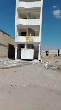 بيت بناء حديث نظام شقق المساحة 100متر الموقع الغزالية توزيع البحيرة لل...