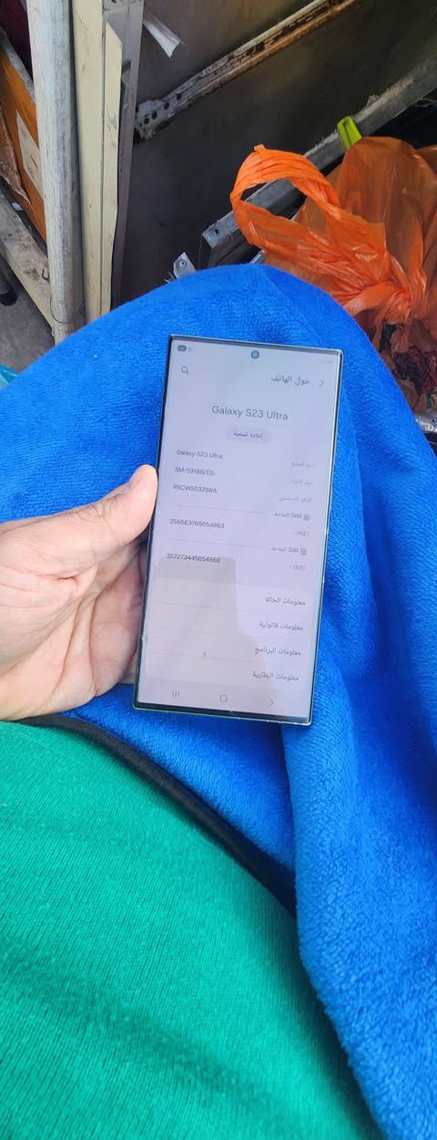 S23Ultra.
اس ٢٣ الترى ذاكره ٢٥٦ دبل سيم  .شرق اوصط غني عن تعريف الجهاز مامفتوح بشرط كارتون ويا ضمان سنه من شركه
الضرر فطر بشاشه واضح بصوره استعمال شخصي انطي ضمان الشري يتصل لو يراسلني بل خدمه 
رقم (***********)

