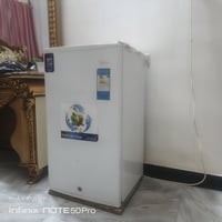 ثلاجه نوع ميديا نضيفه شوفت عينكم تبريدها ثلج على الفحص ما داخله تصليح ...