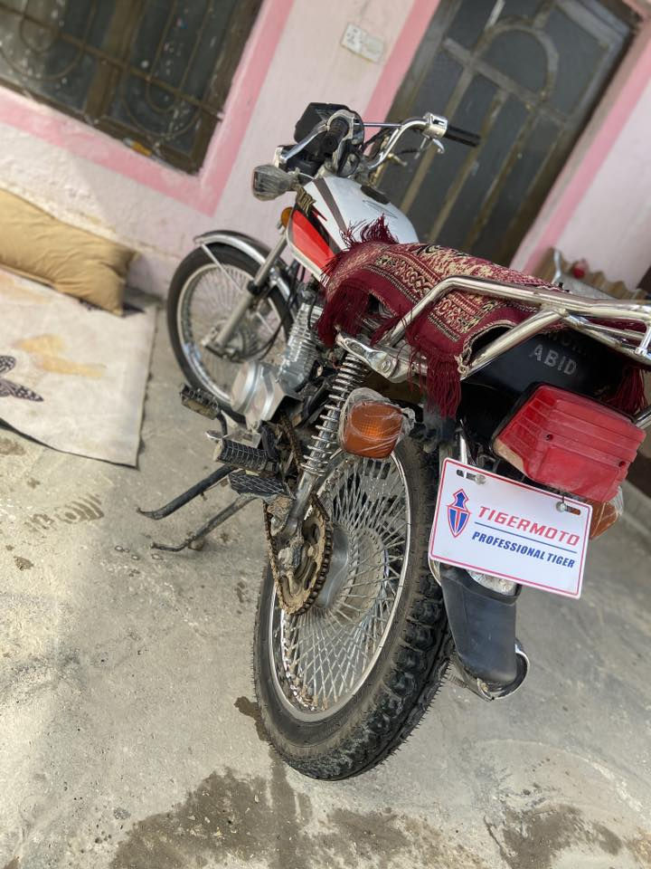 للبيع تايگر موديل 2021
الدراجه كلش نضيفه كلشي شغال
المحرك ماامفتوح 
سعرها 500 وبيها مجال قليل 
للتواصل واتساب 
***********
