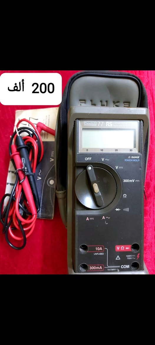 اجهزة ملتيميتر FLUKE الاحترافيه الامريكيه الاصليه مضمونة الدقة والفحص


**إذا كنت صاحب هذا الإعلان وتريد حذفه لأي سبب، رجاءا أرسل رسالة إلى الدعم الفني**