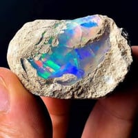 أوبال • لعب الألوان • أوبال صناعي