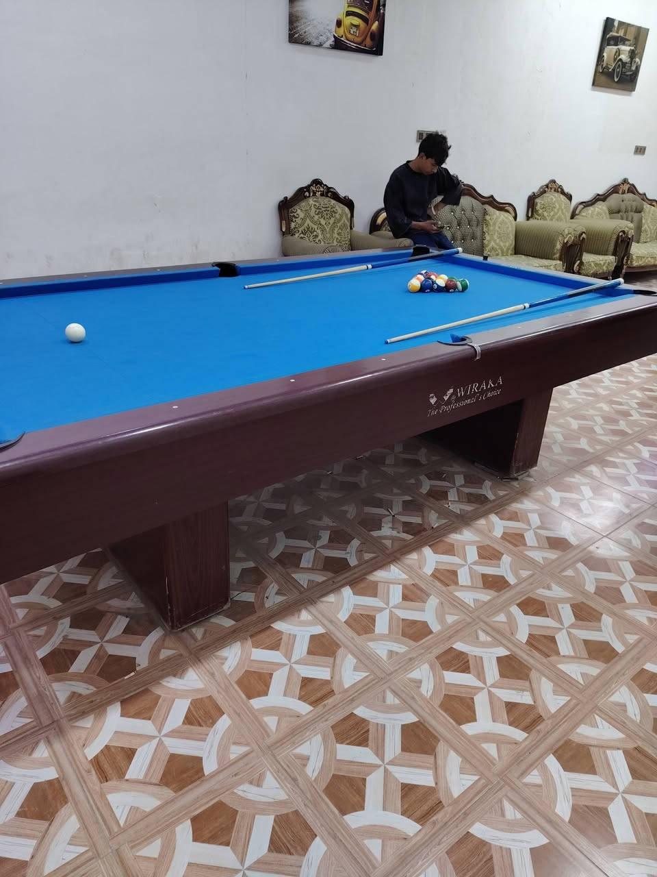 بليارد للبيع جديد مستعمل قليل مكاني ميسان العماره السعر ٧٠٠ ومجال قليل للاستفسار ***********
