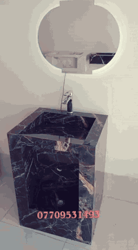 مغاسل مودرن بورسلين حسب الطلب والقياس واللون والديكور حسب مزاجك ☺️ للت...